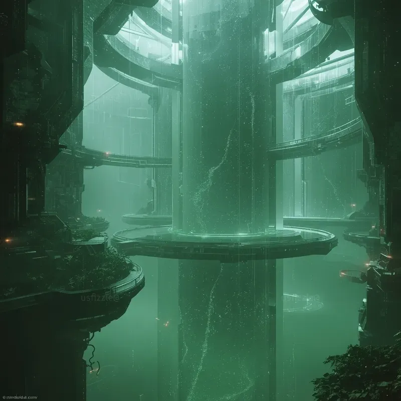 Zerogravity Levitating Arcologies