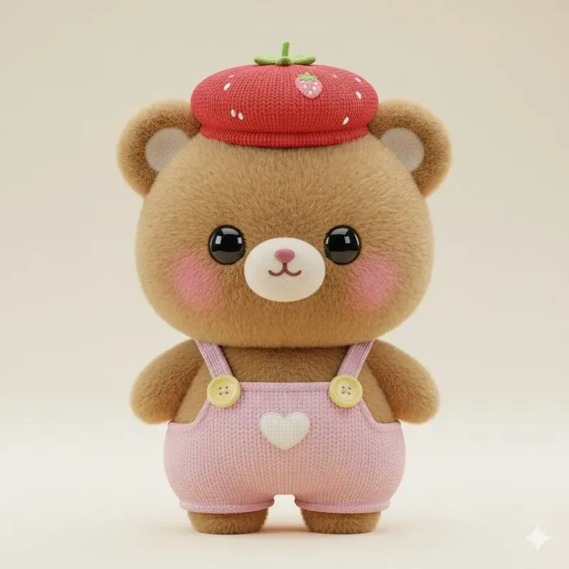 Cute Plush Bunny 3D Characters