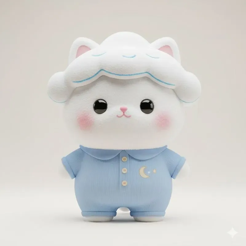 Cute Plush Bunny 3D Characters