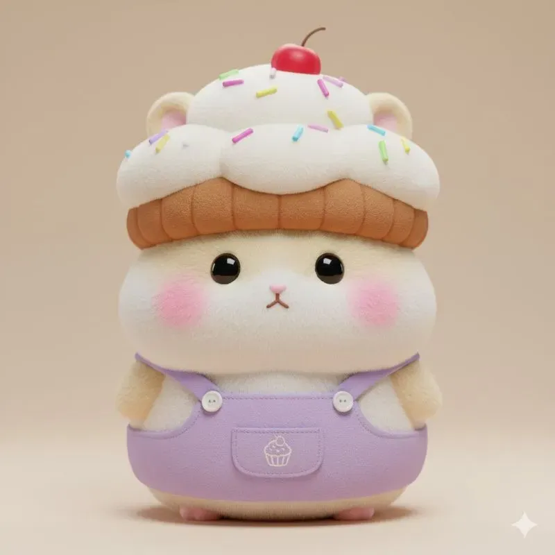 Cute Plush Bunny 3D Characters