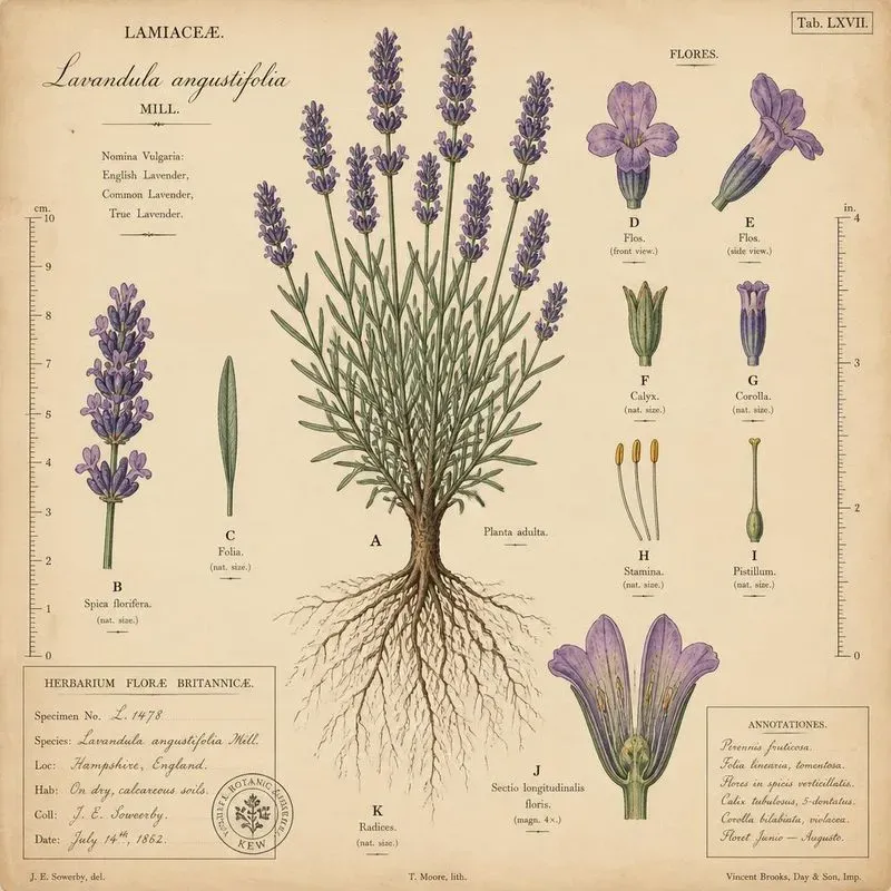 Medicinal Herbs Botanical Generator