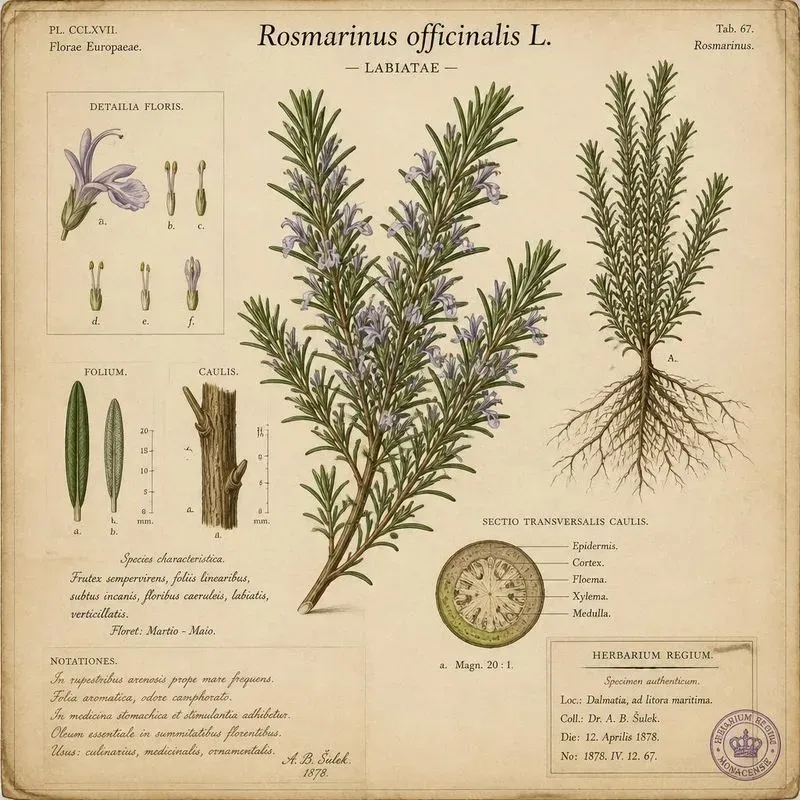Medicinal Herbs Botanical Generator