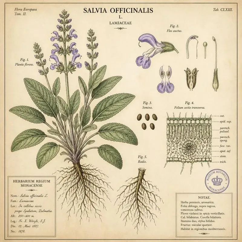 Medicinal Herbs Botanical Generator
