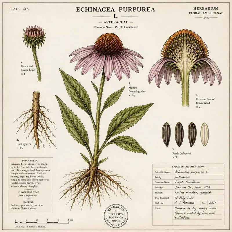 Medicinal Herbs Botanical Generator