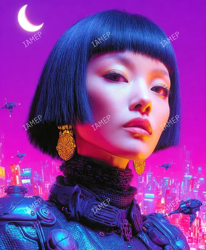 Neon Cyberpunk Scenes