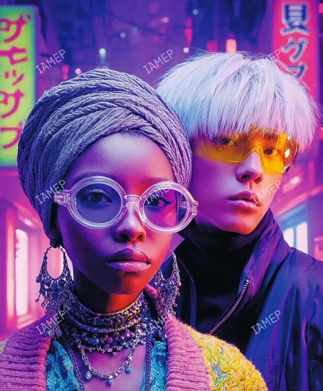 Neon Cyberpunk Scenes