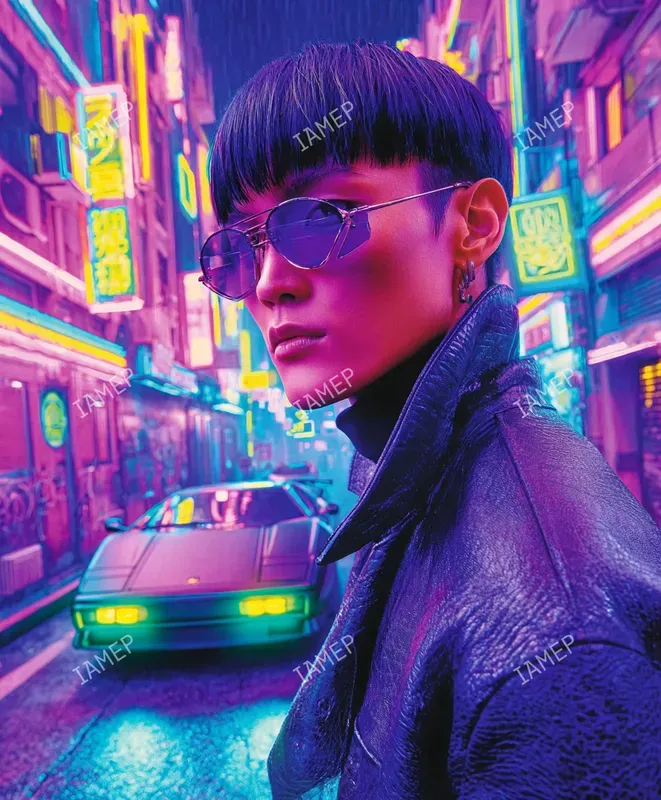 Neon Cyberpunk Scenes