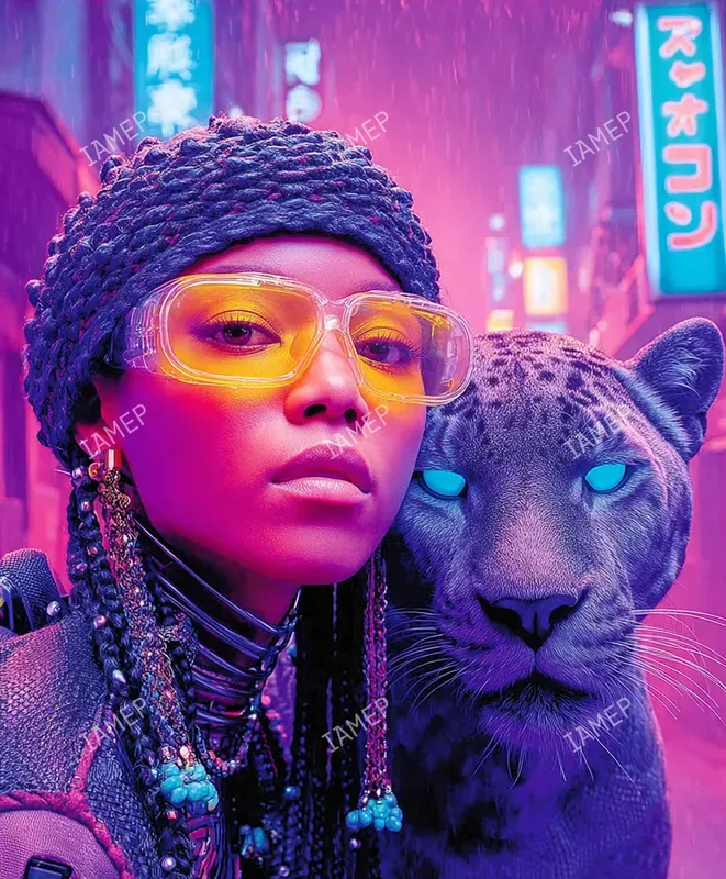 Neon Cyberpunk Scenes