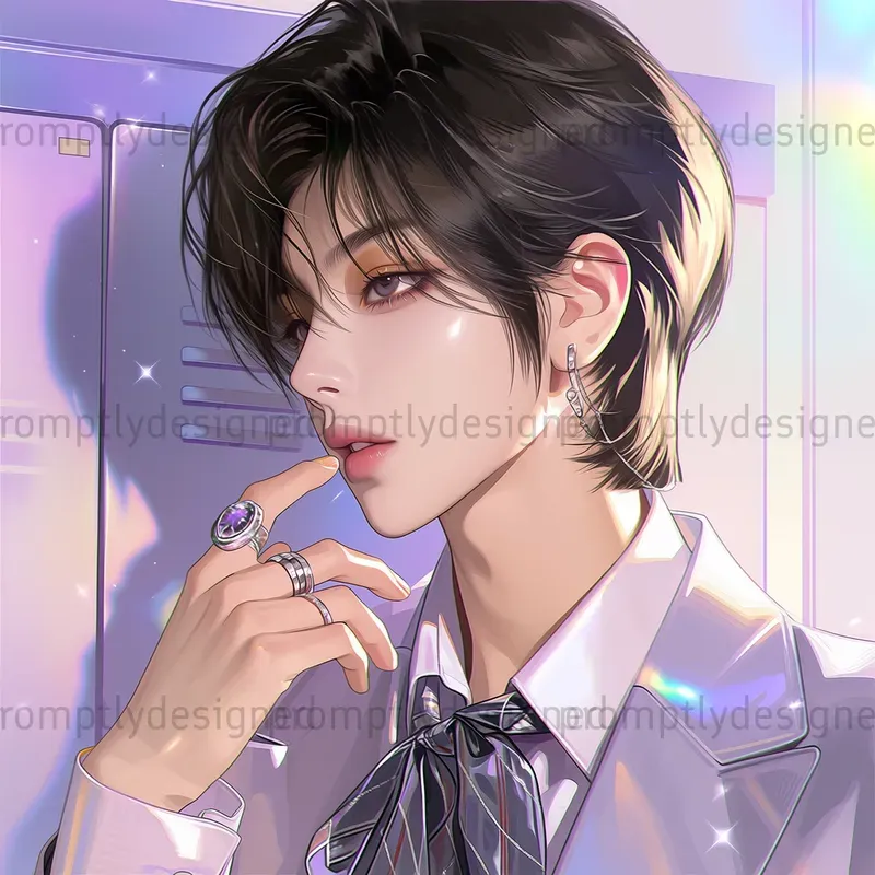 Glossy Kpop Portraits