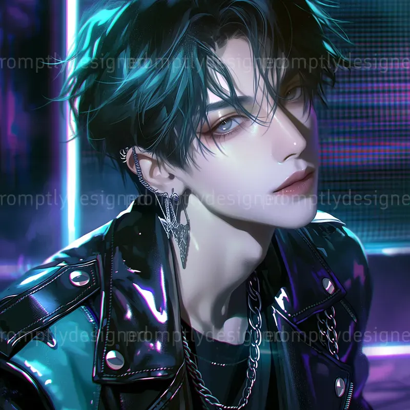 Glossy Kpop Portraits
