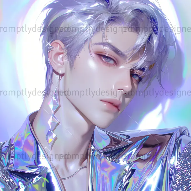 Glossy Kpop Portraits