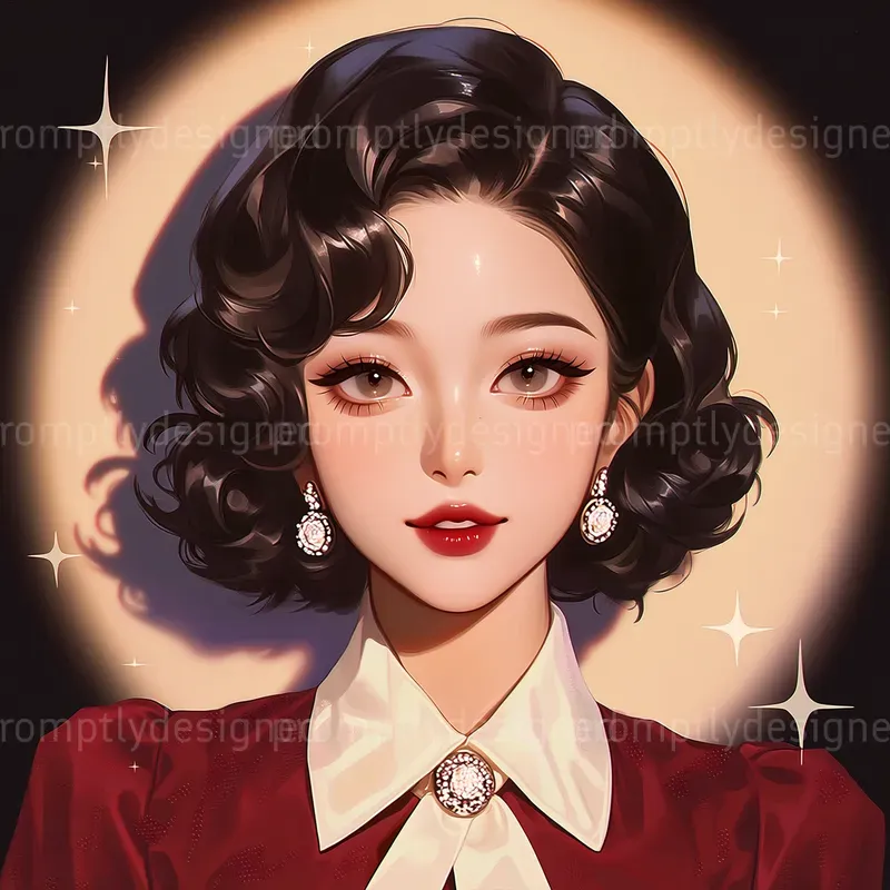 Glossy Kpop Portraits