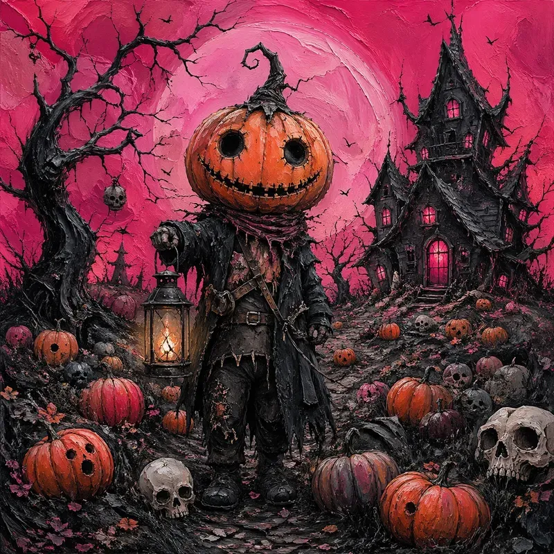 Dark Whimsical Horror Characters