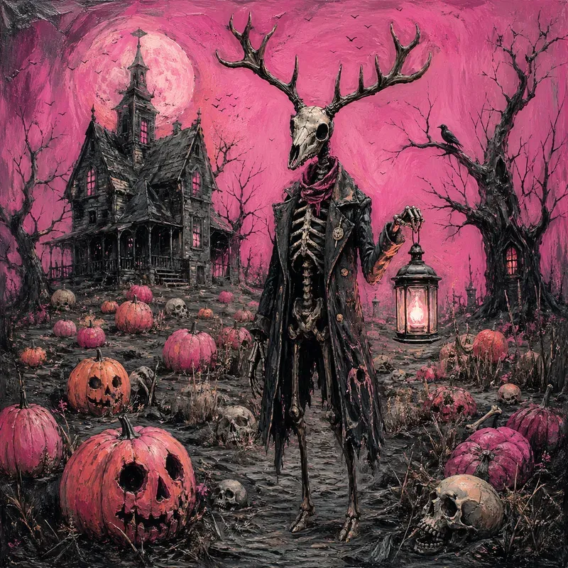 Dark Whimsical Horror Characters