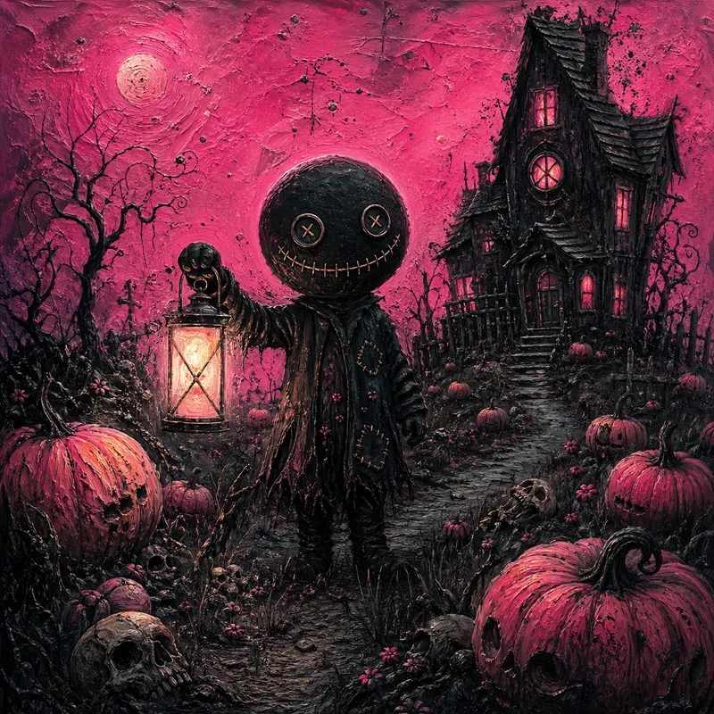 Dark Whimsical Horror Characters