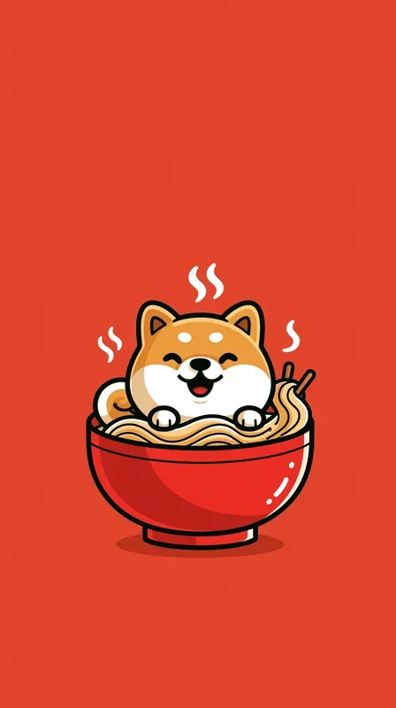 Kawaii Animal Food Phone Wallpapers