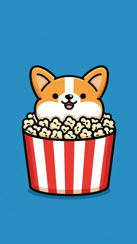 Kawaii Animal Food Phone Wallpapers