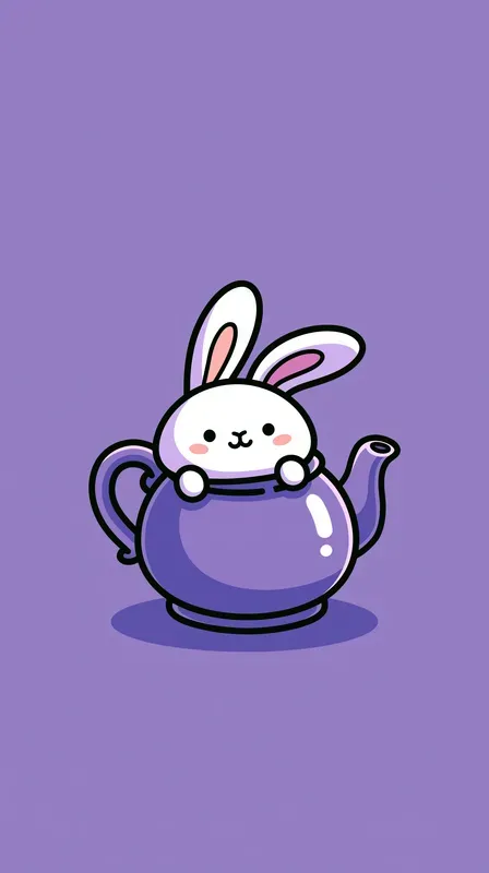 Kawaii Animal Food Phone Wallpapers