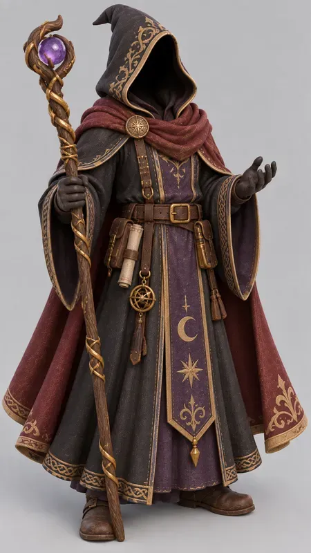 Stylized Medieval 3D Clay Characters