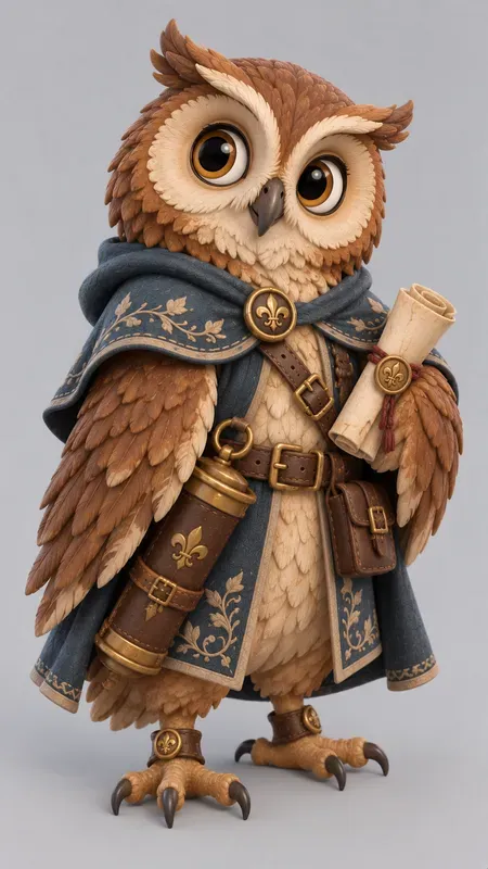 Stylized Medieval 3D Clay Characters