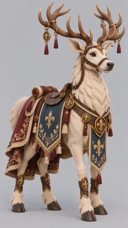 Stylized Medieval 3D Clay Characters