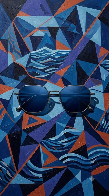 Surrealist Cubist Ocean Product Layouts