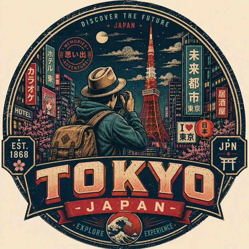 Vintage Urban Landmark Emblem Generator