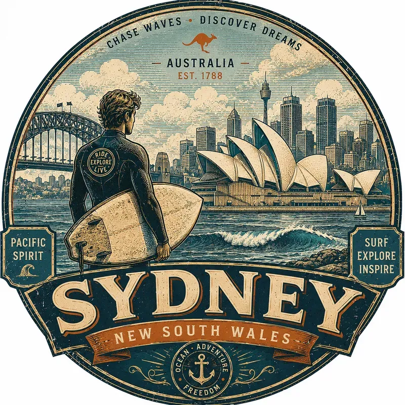 Vintage Urban Landmark Emblem Generator