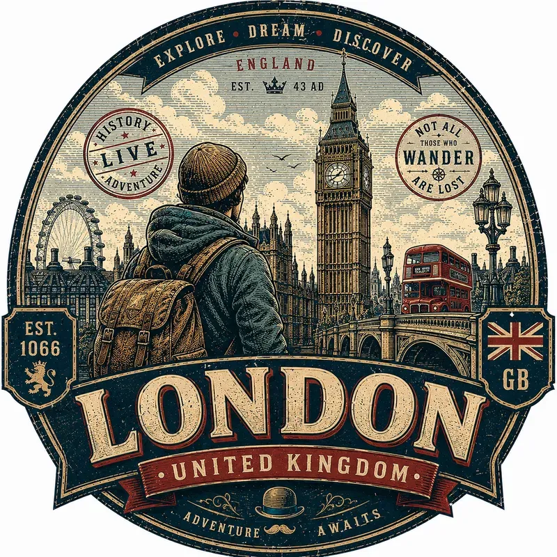 Vintage Urban Landmark Emblem Generator