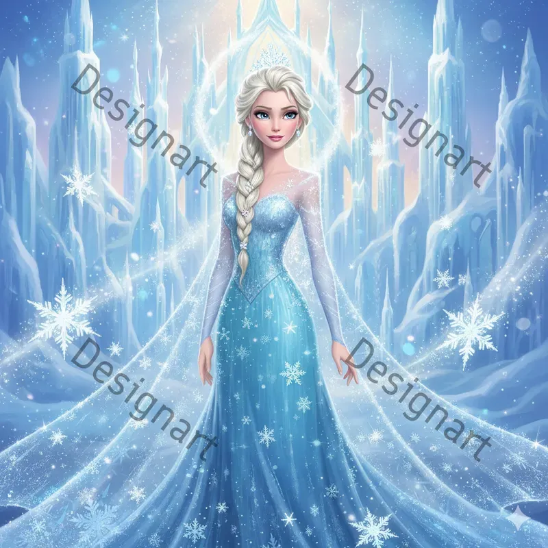 Disney Princess Portraits 4k
