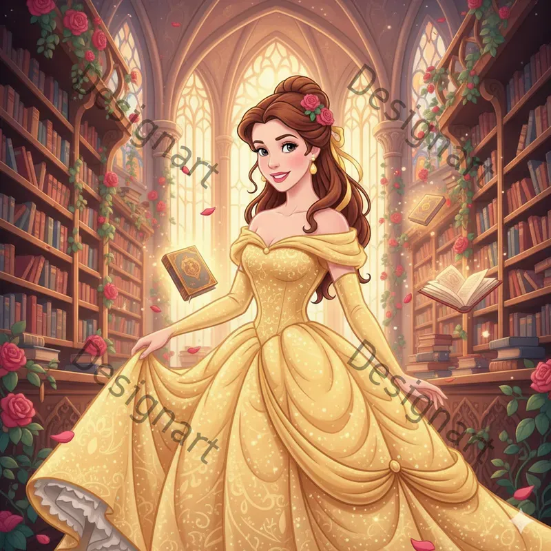 Disney Princess Portraits 4k
