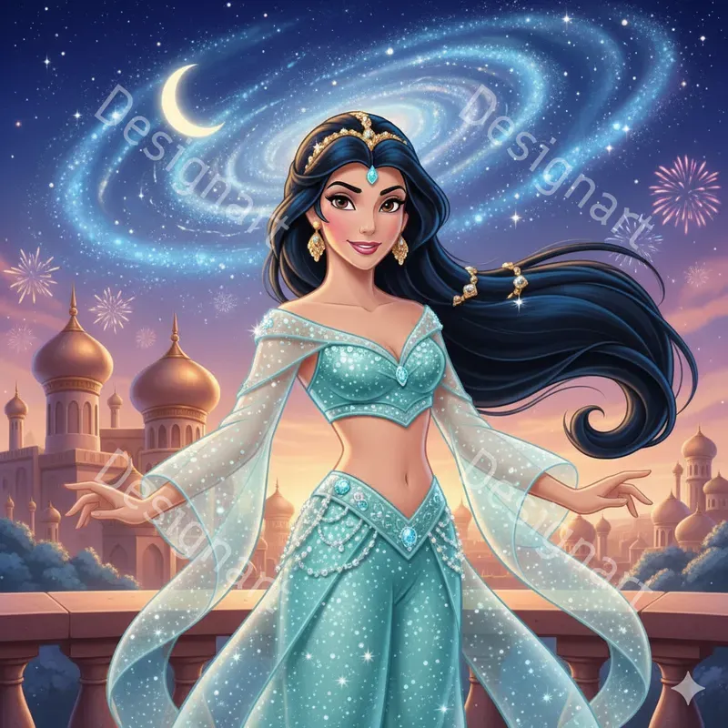 Disney Princess Portraits 4k