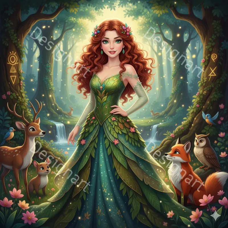 Disney Princess Portraits 4k