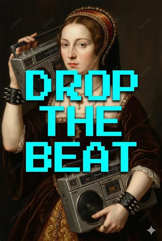 Punk Royalty Poster Art Style