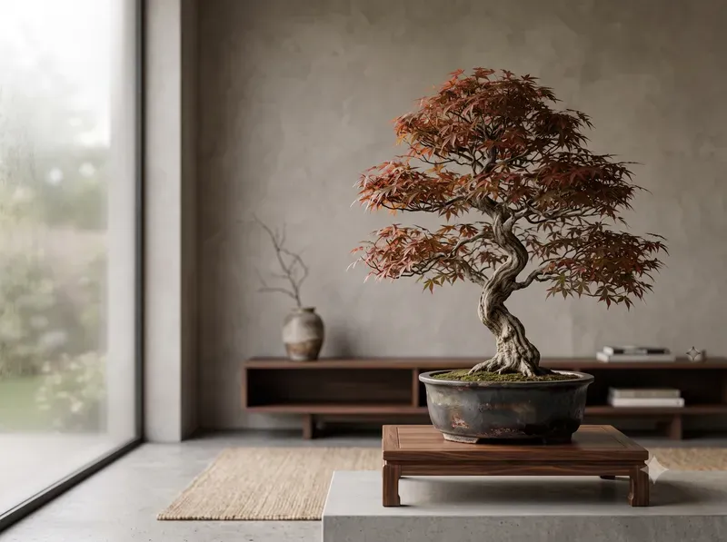Ultrarealistic Luxury Japanese Bonsai