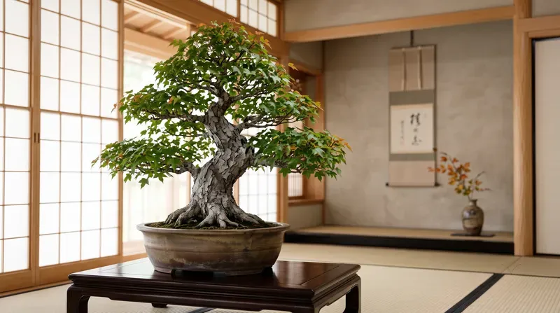 Ultrarealistic Luxury Japanese Bonsai