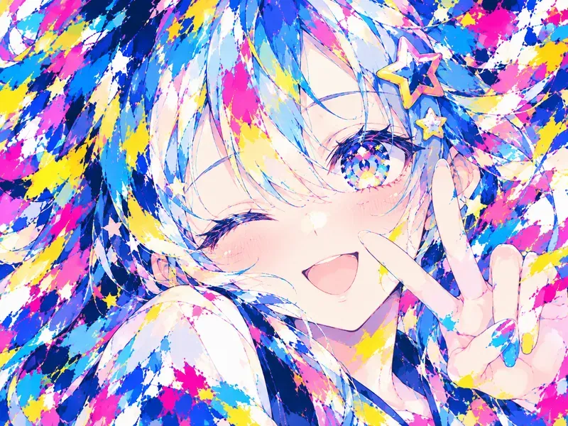 Kawaii Vivid Girls
