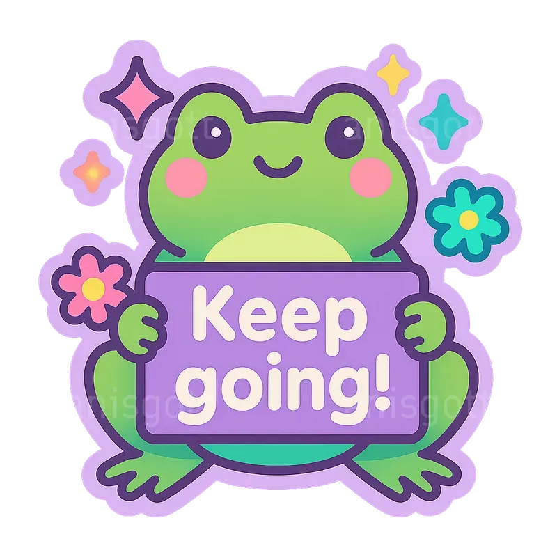 Kawaii Motivational Stickers Cute Quotes