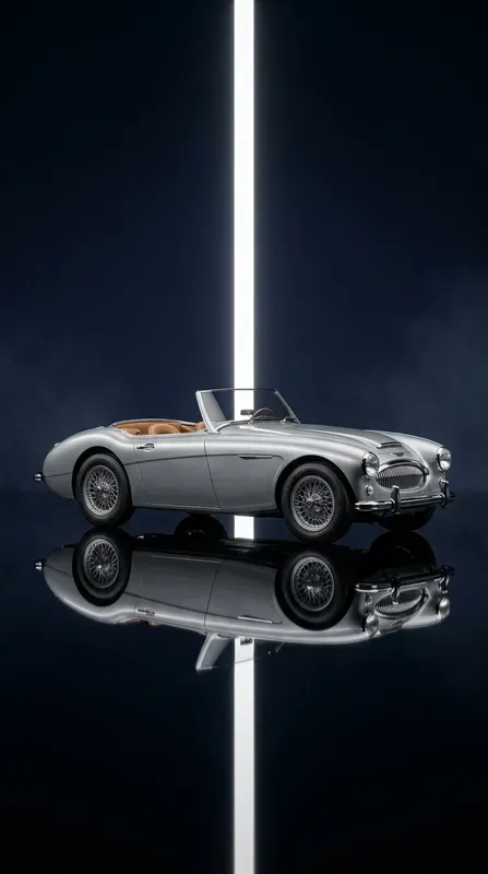 Mirrored Horizon Monolith Light Stages