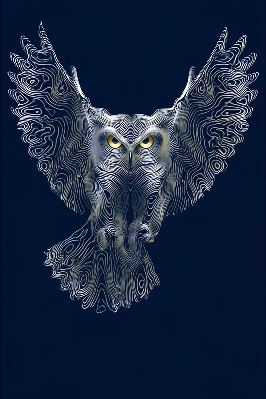 Topographic Contour Art Generator