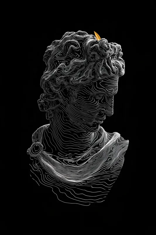 Topographic Contour Art Generator