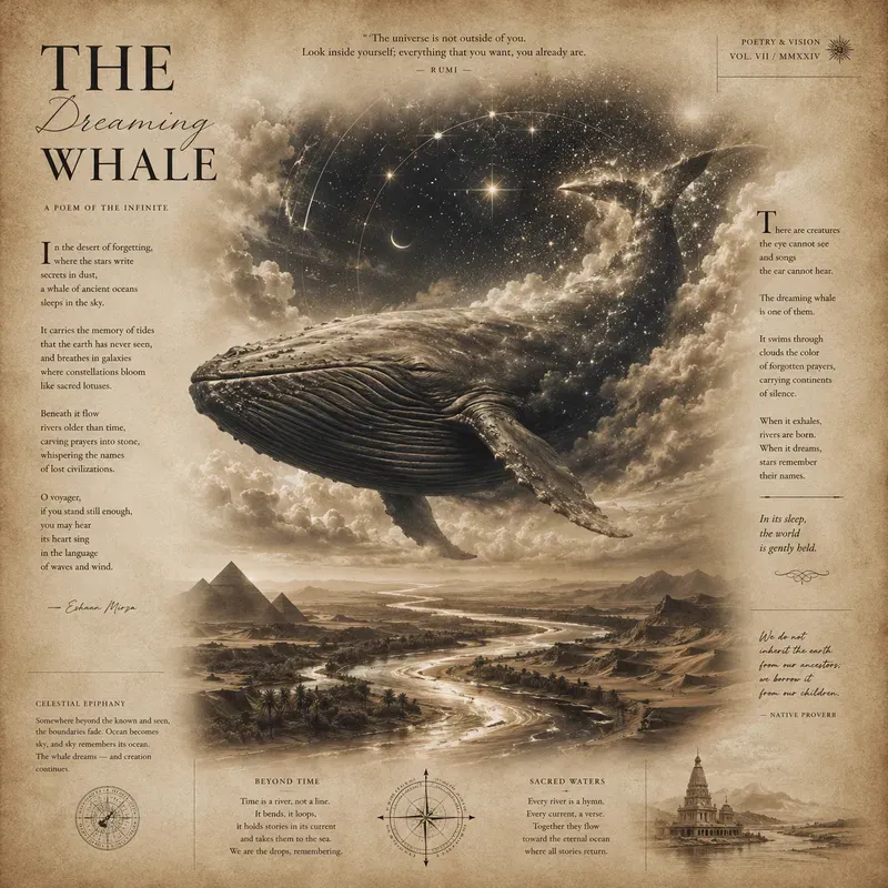 Surreal Poetry Poster Generator