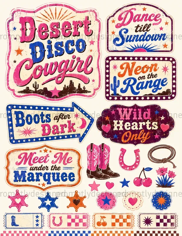 Pop Western Ephemera