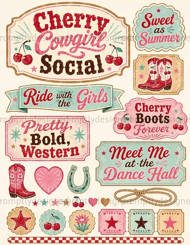 Pop Western Ephemera