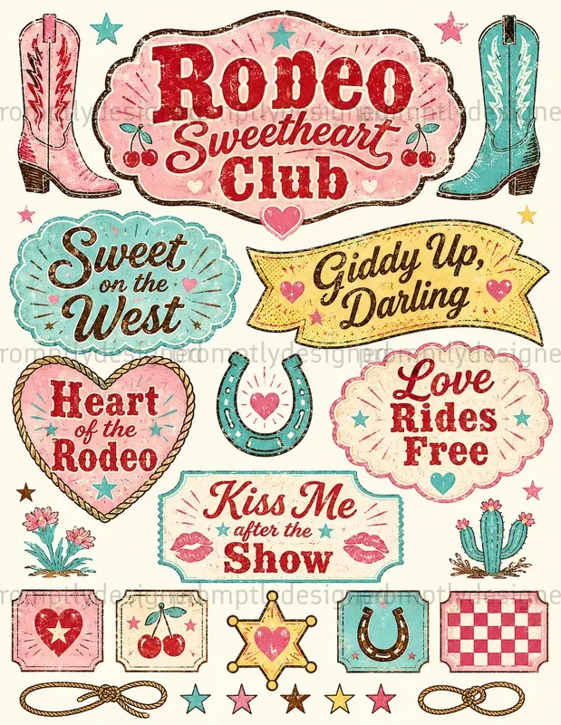 Pop Western Ephemera