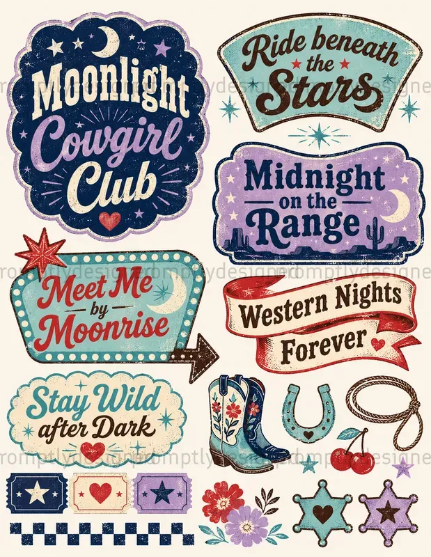 Pop Western Ephemera