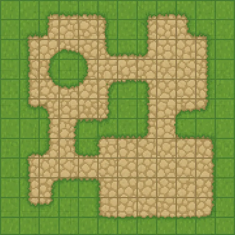 Top Down Pixel Art Tilesets