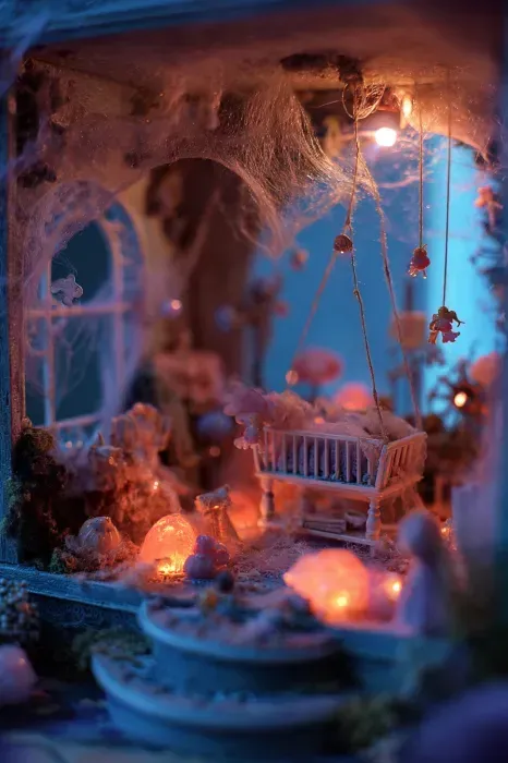 Miniature Halloween Dioramas