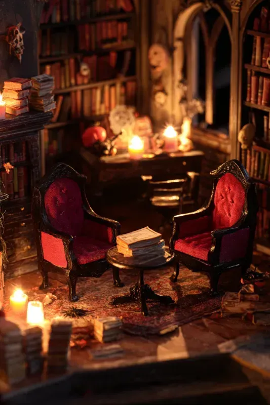 Miniature Halloween Dioramas