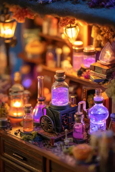 Miniature Halloween Dioramas